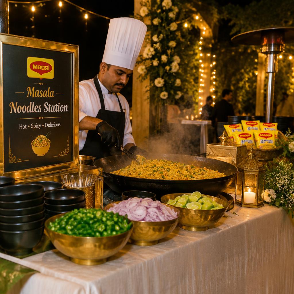 Maggi Station live station at a Toronto event