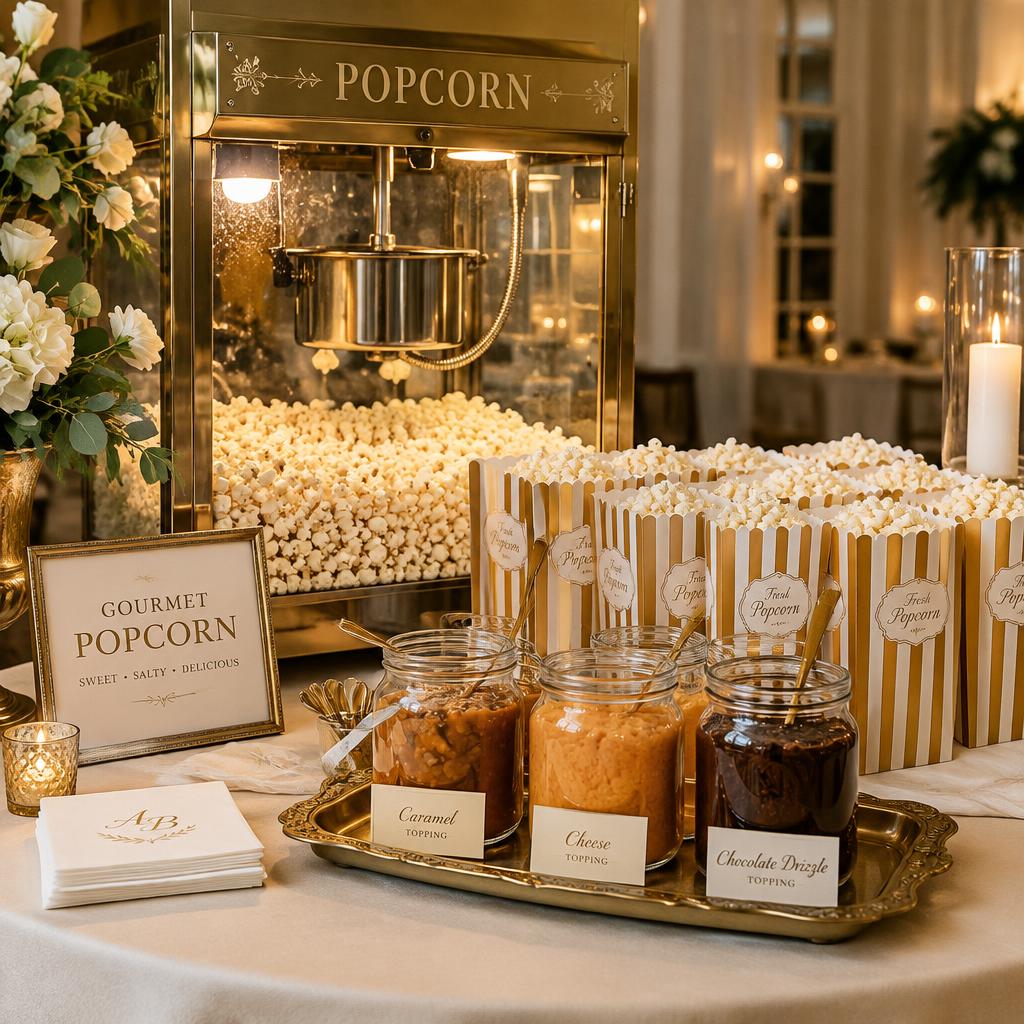 Popcorn Station live station at a Toronto event