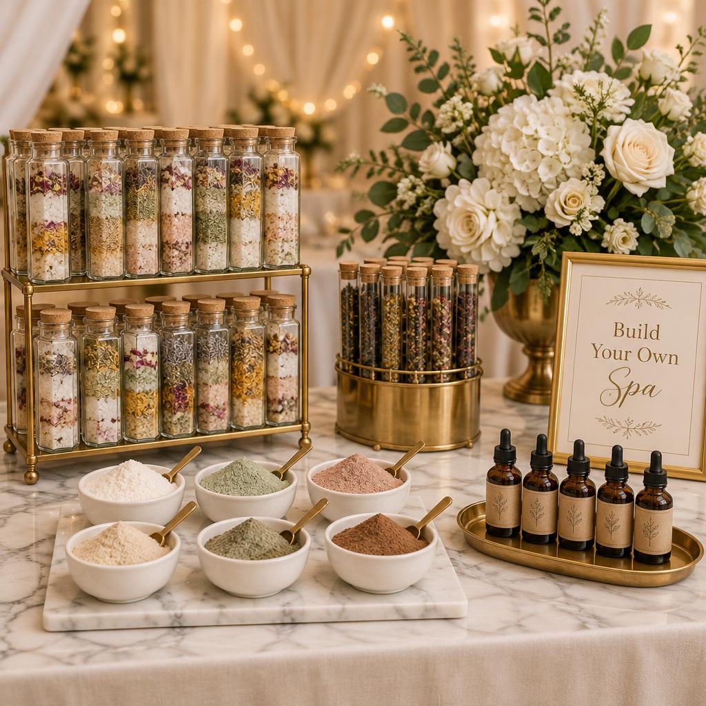 Build Your Own Spa live station at a Toronto event